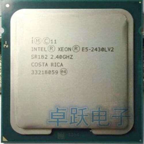 Intel Processor E5-2430L V2 E5 2430L V2 Six-Cores Processor E5-2430LV2 LGA1356 Desktop CPU free shipping