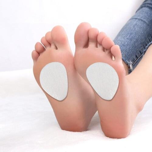 Forefoot Pad Thickened Half Size Pad High Heel Insole Female Summer Forefoot Pad Half Pad Silicone Anti-slip Anti-slip