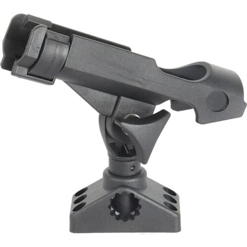 Inflatable Boat Accessories Adjustable Fishing Rod Support Frame Dinghy Raft Kayak Fishing Rod Holder Device Pole Mount Tool