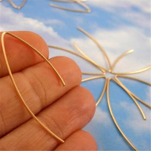 925 Silver Earrings Handmade Simple Earrings Gold Filled Vintage Charm Jewelry Minimalist Brincos Oorbellen Earrings For Women