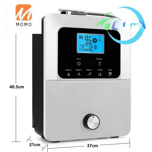 Alkaline Water Ionizer 11 Plates Touch Control Panel Hydrogen Water Generating Machine OEM Hot Sale Water Ionizer Purifier