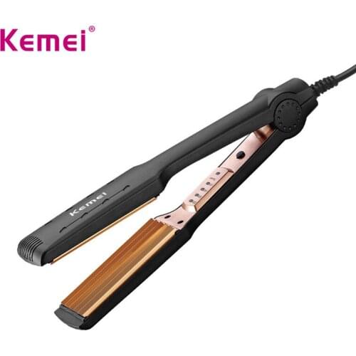 Professional Corrugated Hair Curling Iron Ceramic Curler Corrugated Iron Styling Corn Plate Curling Wand Hair Styler 35D