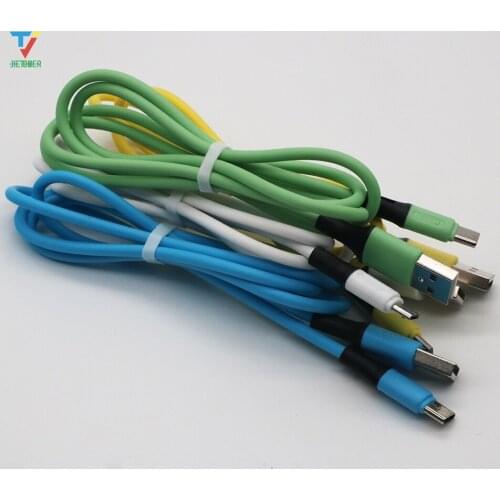 Usb C Type C Cable Charger for IPhone Micro Usb Fast Charging Data Cord for IPhone Samsung Xiaomi Usb Liquid Silicone 50pcs/lot