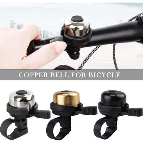Retro Bicycle Horn Mountain Bike Mini Bicycle Bell Equipment Accessories Copper Bell Bike Ring Bell