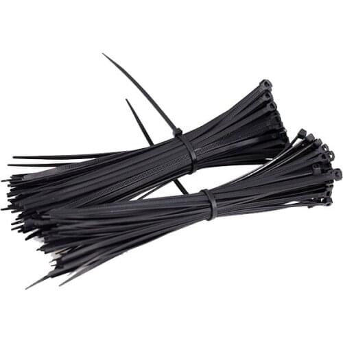 500pcs 1000pcs 3*100mm width 2.5MM Nylon Cable Ties Wraps Self-Locking Strong Cable Strap International Standards