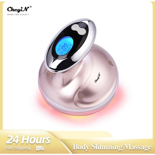 CkeyiN Handheld Ultrasound Cavitation EMS Body Slimming Massager Therapy Weight Loss Lipo Anti Cellulite Fat Burner Skin Care