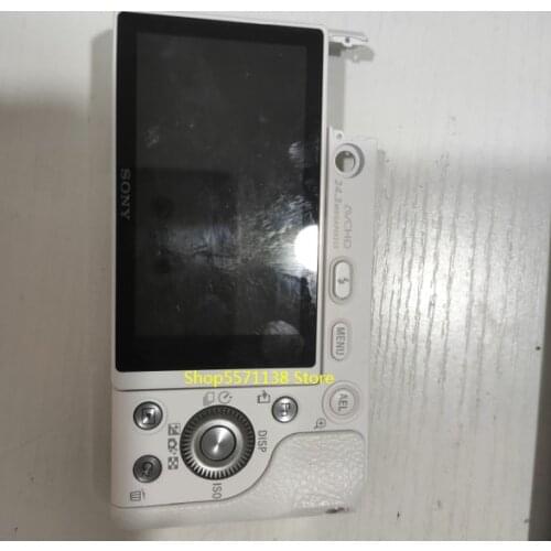 For Sony ILCE-6000 ILCE-6000L A6000 Rear Cover Back Shell With LCD Screen Display and Hinge Flex Cable NEW Original