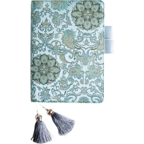 A5/A6 Size Fabric Notebook Business Notepad (No Pen) best for Office, Student or Gift , 100gsm Beige Page, 100 Sheets TPN038