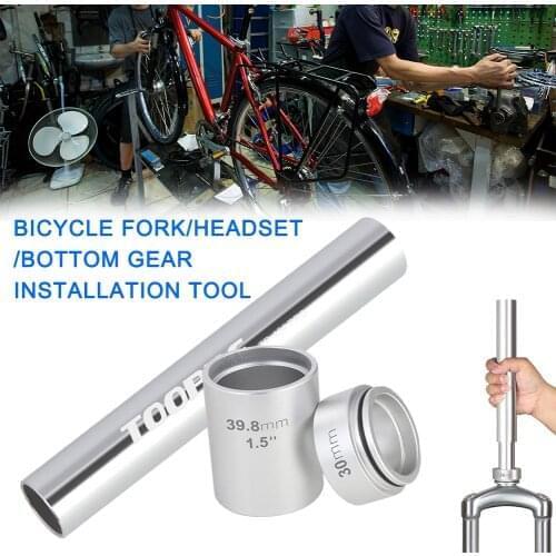 Bike Headset Race Installation Tool Anti- Slip Bike Fork Crown Race Setting Tool Installation Tool