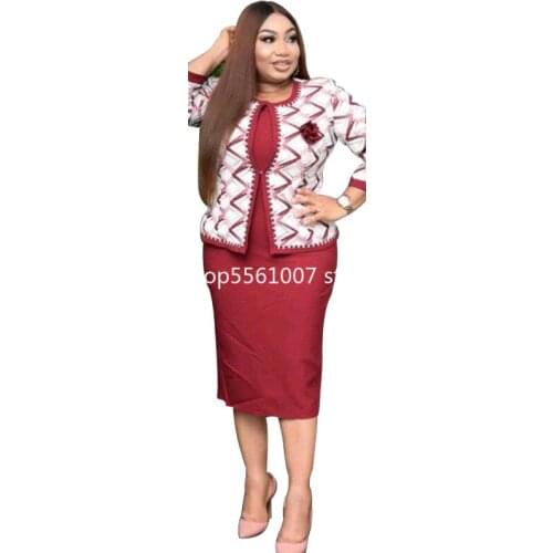 2 Piece Set African Dresses For Women 2021 Vetement Femme Dashiki Print Africa Dress Clothes Dashiki Ankara Dresses Ladies
