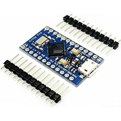 Pro Micro ATmega32U4 5V/16MHz Module Controller With the Bootloader Mega32U4 Mini Leonardo for Arduino