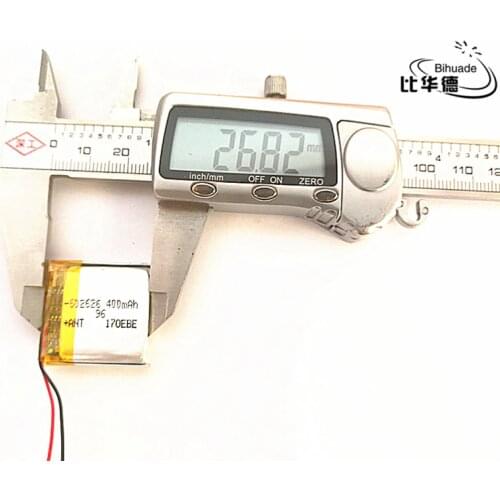Free shipping 5pcs/lot Liter energy battery 602626 3.7V 400mAh Rechargeable lithium Li-Polymer Battery For GPS,mp3,mp4,mp5,dvd