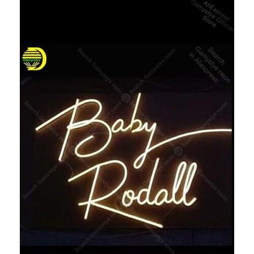 Neon Sign Baby Rodall Neon Sign Real Glass Personalized Custom Neon Signs For Bar Windows Garage Wall Sign Beer Energy Drink