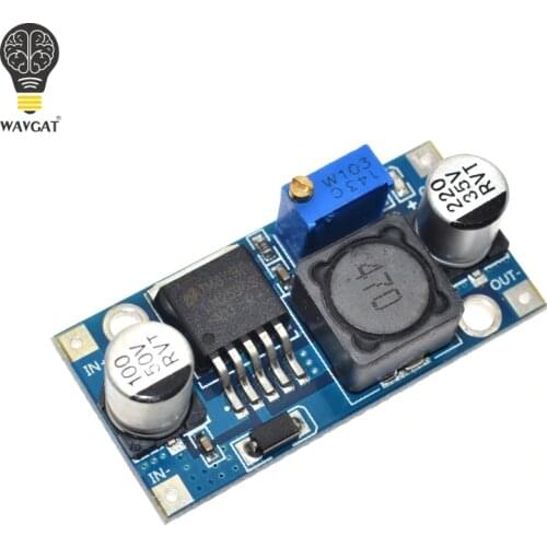 Free shipping 5pcs DC-DC Step Down Converter Module LM2596 DC 4.0~40 to 1.3-37V Adjustable Voltage Regulator Hot sale