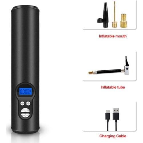 12V 150PSI Portable Universal Car Air Compressor Mini Inflatable Electric Pump Rechargeable Wireless Motorcycle Bicycle Air Pump