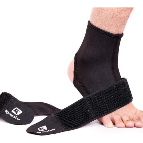 New 1pc Ankle Brace Protector Adjustable Compression Sprain Feet Support Outdoor Wrap Bandage Protection For Running Fitness