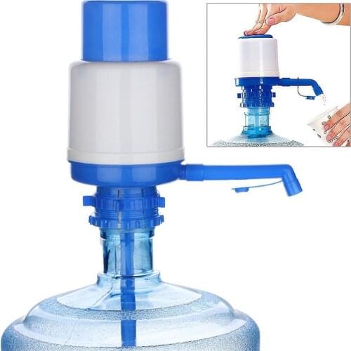 Manual 5&6 Gallon Water Bottle Jug Hand Pump Dispenser Camping Drinking Bottles Spout Pump Hose Extensions outdoor indoor