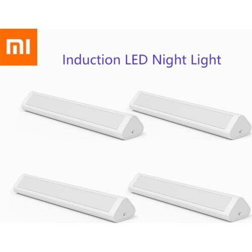 Xiaomi New Aqara Led Night Light Human Body Induction Home Bedside Light Nursing Light Wardrobe Light Free Wiring Long Light Bar