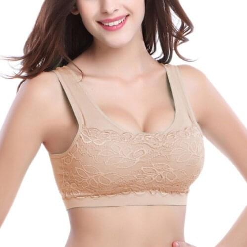 1PC Push Up Women Bras Solid Corset Comfortable Lace Bras Sexy Women Rims Bra Sleep Prevent Exposed C D Cup