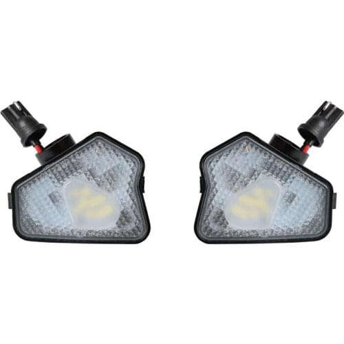 2Pcs LED Under Side Mirror Light Puddle Lamps For Mercedes Benz W176 W204 W212 W218 W117 W156 W209 W221 W246 W242 C216 C207