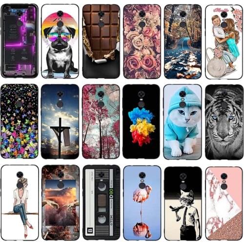 For Redmi 5 Plus Cover Soft TPU Silicone Coque For Redmi 5 Plus 5plus Redmi5 Plus Case Marble Case For Redmi5plus Shell Capa