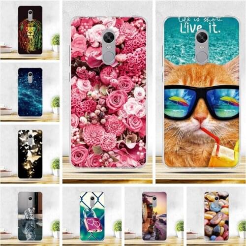 Painted Cover For Xiaomi Redmi Note 4X Case 5.5" Soft TPU Back Cover Phone Case For Redmi Note 4 Globa Case Soft Silicone Fundas