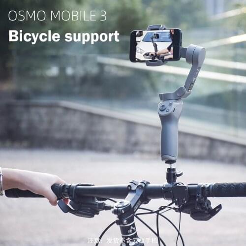 For OSMO Mobile 3 Bicycle Stand Mini Sports Camera Handheld Gimbals Mount for Motorcycle Bike Riding Holder