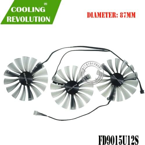 FD9015U12S DC12V 0.55A 4PIN graphics fan for GAINWARD RTX2080 Phantom 8GB GLH 8GB