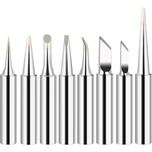 5Pcs 10Pcs Soldering Iron Pure Copper 900M Soldering Iron Head Set Inside Hot Bare Copper Electric Soldering Iron Tip