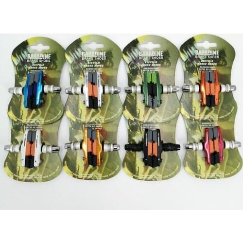 Folding Bike V Brake Caliper Shoe Set For Brompton Brake Shoe 412/510/SP8 Folding Bicycle 55mm Brake Shoes