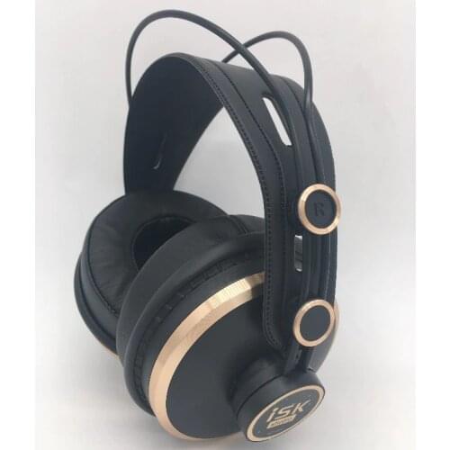 ISK HD9999 monitor headphone fully enclosed monitoring earphone DJ/audio mixing/recording studio headset,signal cable separation