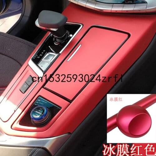 For Geely Bo Rui GE 20-21 Interior Carbon Fiber Sticker Central Control Gear Car Decorative Film Color Changing Sticker