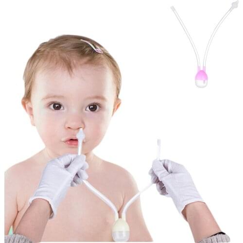 Nasal Aspirator Baby Nose Cleaners Snot Nose Wash Mucus Sinus Rinse Sucker Vacuum Safety Newborn Suction Baby Care Gift