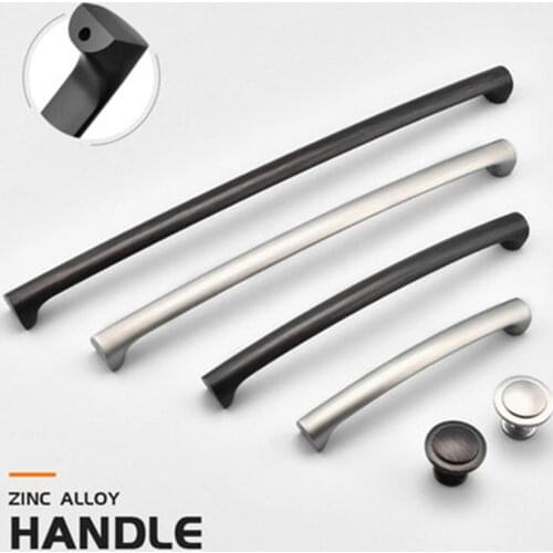 Nordic modern minimalist handle wardrobe cupboard door drawer cabinet American handle