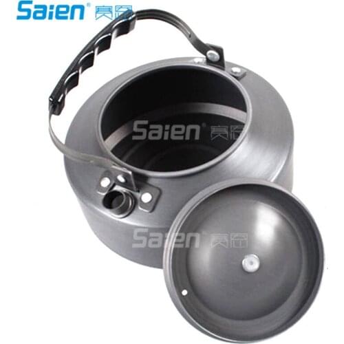 Portable Camping Tea Kettle Ultralight Camping Water Kettle Teapot Anodised Aluminum For Hiking