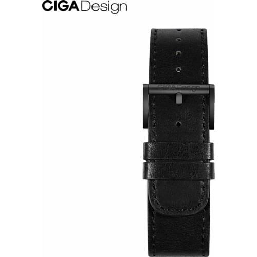 CIGA Design Genuine Leather Watch Strap Watch Accessories for CIGA Automatic Hollowing Mechanical Watch Z MY Series 22mm Watches