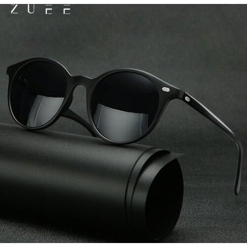 ZUEE Classic Polarized Sunglasses Driving Square Frame Sun Glasses Men Women Male Goggle UV400 Gafas De So