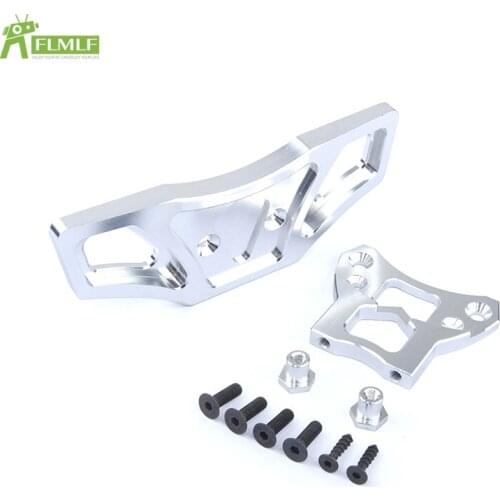 Alloy CNC Front Bumper Set Fit for 1/5 HPI ROVAN KM BAJA 5B 5T 5SC