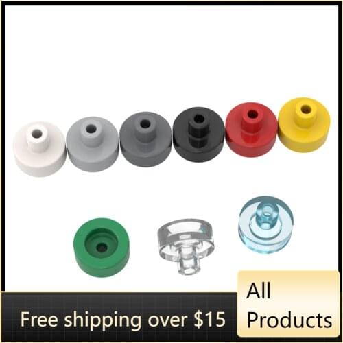 10PCS High-Tech Assemble Particle 20482 1x1 Top Hollow Column Round Building Blocks Kit Part Idea DIY Toys For Children Gifts