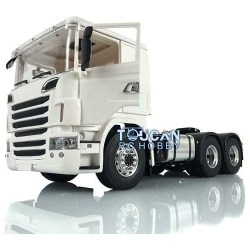 Hercul R730 SCA Cabin 1/14 RC LESU Metal 6*6 Chassis Motor Tractor Trcuk THZH0652-SMT4