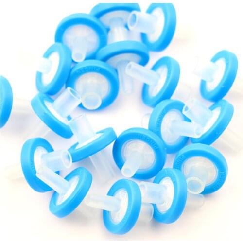 20Pcs/lot PTFE Syringe Filters 13mm 0.22Micron (um) Deschem Chemistry Labware