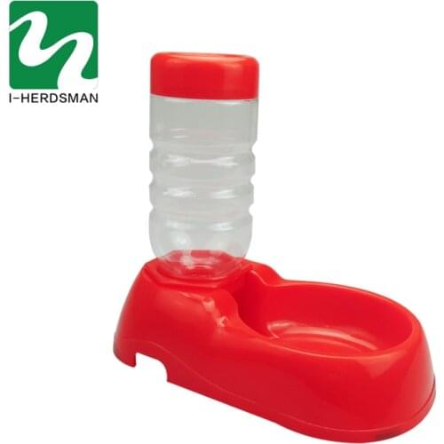 Hot Sale Automatic Pet Dog Cat Puppy Water Dispenser Food Dish Bowl 400ml Feeder Pet Drinking Fountain