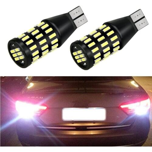 2x 1500LM Super Bright T16 T15 W16W Led Lamp Car LED 4014SMD For Mercedes Benz W204 W211 W203 W210 W205 W212 A C E GLK SLK Class