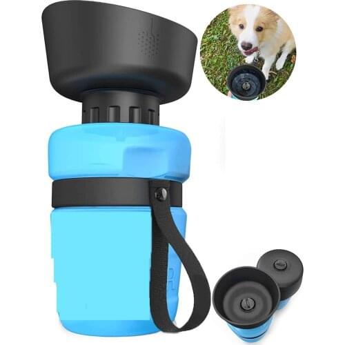 Pet Water Bottle for Dogs Foldable Dog Travel Water Bottle Dog Water Dispenser Portable Water Bottle for Walking Hiking Beach