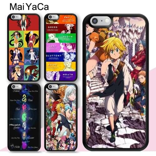 MaiYaCa Seven deadly sins Meliodas Escanor Case For iphone 12 mini 11 Pro MAX X XR XS MAX SE 2020 6S 7 8 Plus 5S Cover