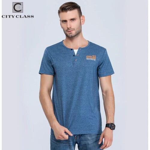 City class mens t-shirt tops tees fitness hip hop men cotton tshirts homme Fake two pieces clothing super big size 6160