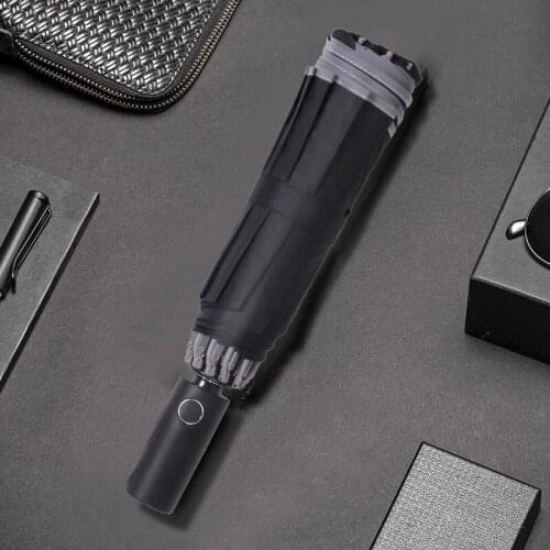 Creative Automatic Umbrella Folding Business Waterproof Portable Travel Sun Rain Umbrella Sombrillas Uv Con Proteccion Solar B50