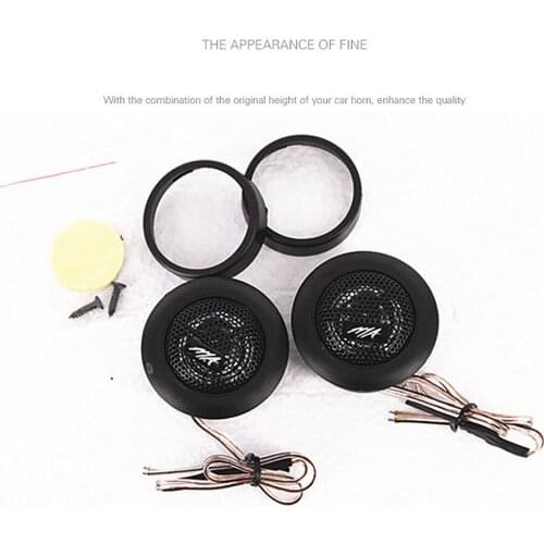 Dome Speaker Spare Parts 4 Ohm 35W Big Horn Loudspeaker Car Stereo Small Tweeter