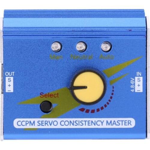 Rc Metal Servo Tester For Model Airplane Motor Test ESC Tester Three-Speed Indicator Drone Car Ship Model Accessories