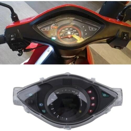 Motorcycle LCD Instrument 7 Color LCD Instrument for Honda WAVE 100 Wave100R DIGITAL METER Alpha